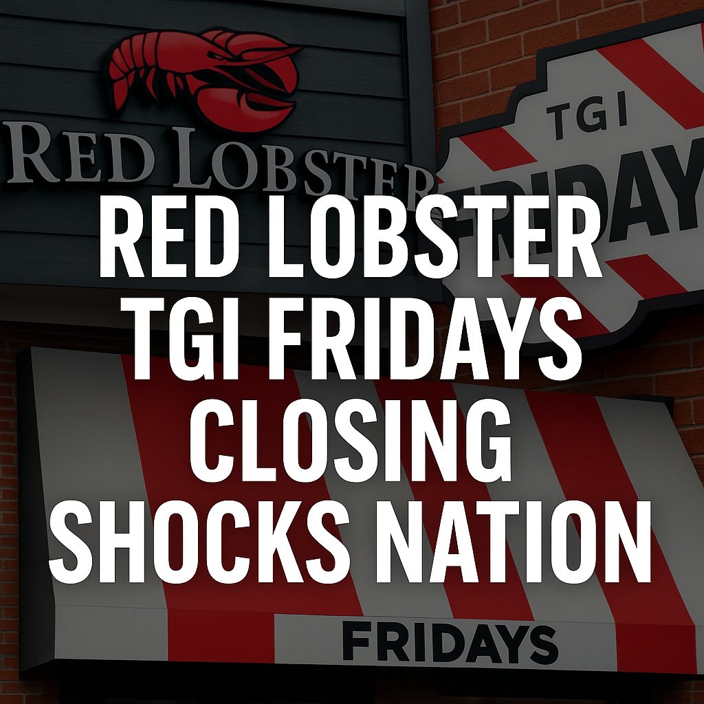 Red Lobster TGI Fridays Closing