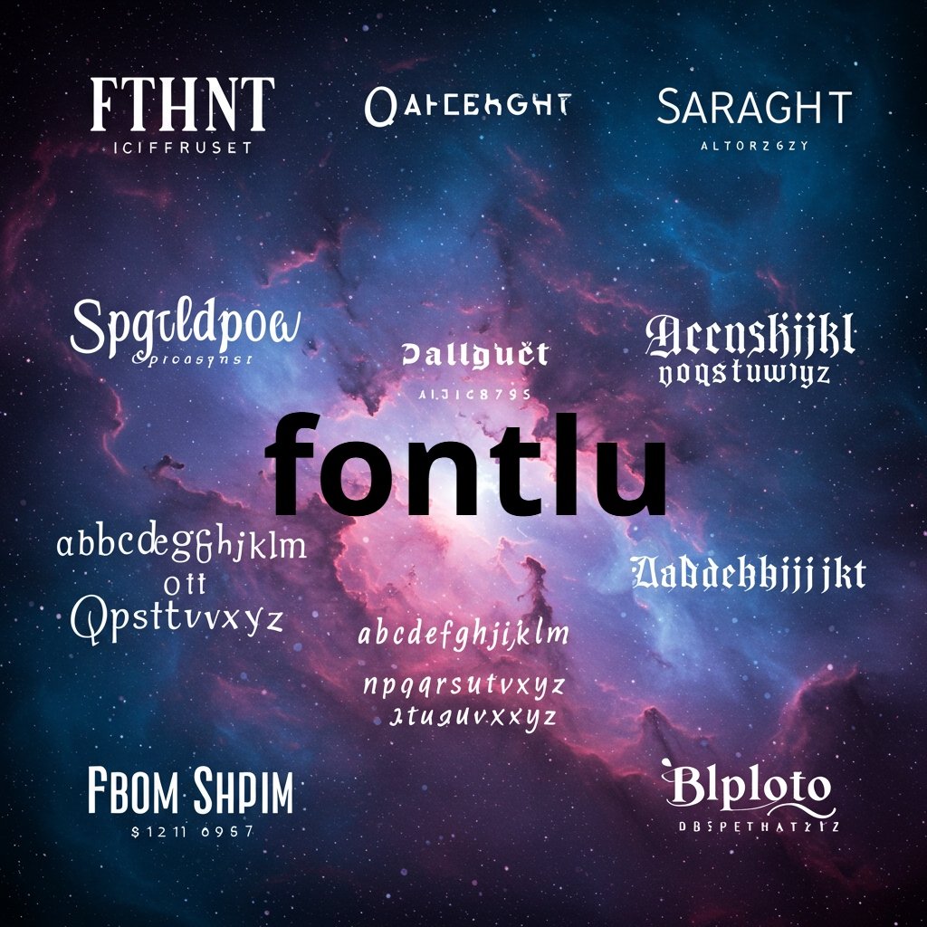 fonts which is representing fontlu