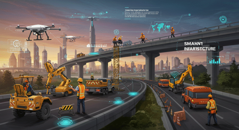 How Smart Infrastructure Is Transforming Roadway Construction - IT Shifting