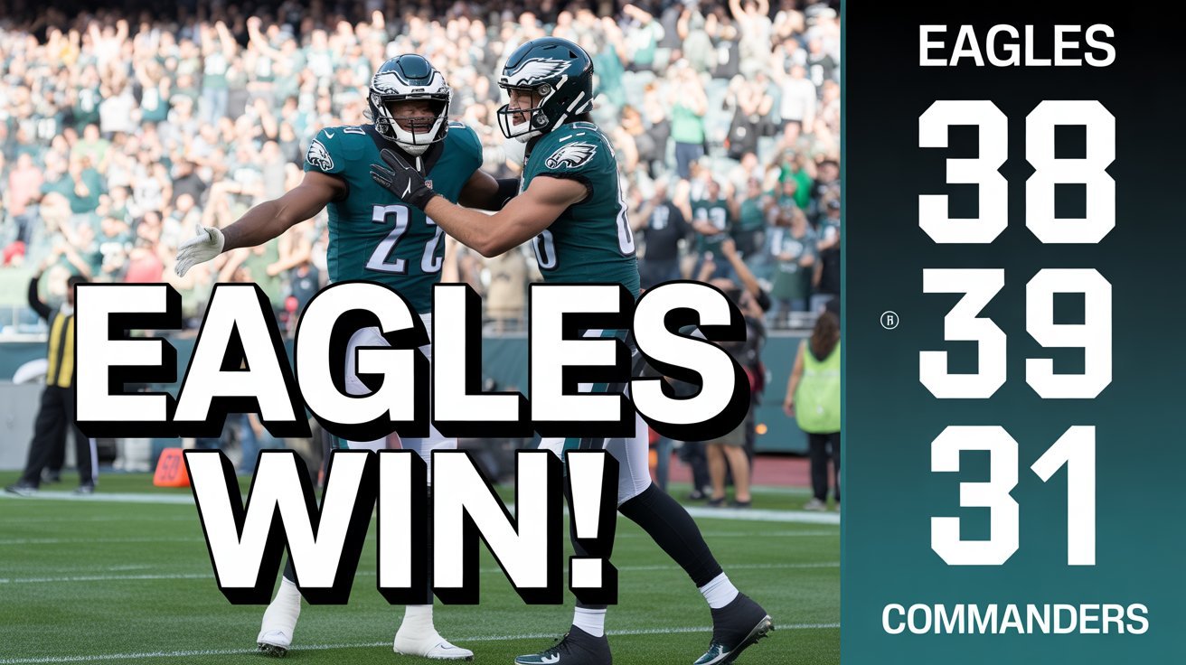 washington commanders vs philadelphia eagles match player stats