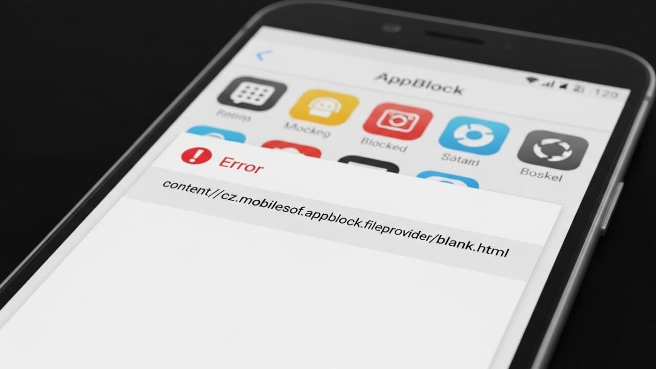 content://cz.mobilesoft.appblock.fileprovider/cache/blank.html Meaning